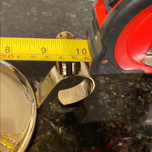 Elegant Gold Candle Holder - Picture 2 of 2